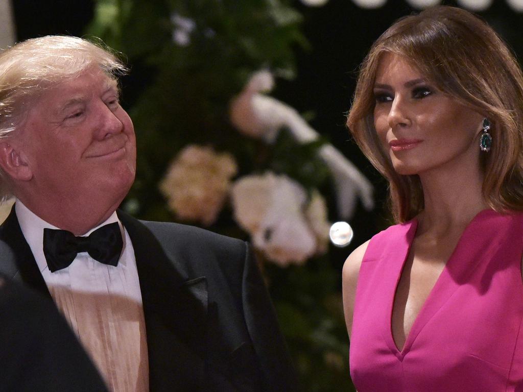 US President Donald Trump and First Lady Melania Trump are not big fans of gift-giving. Picture: AFP