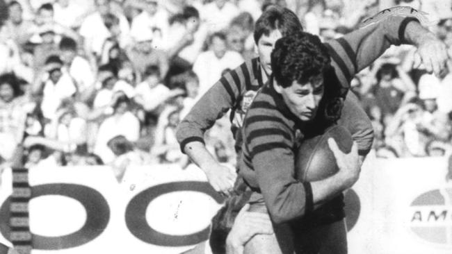 Mitchell Cox scoring for the Bears in 1982 is Mike Colman’s favourite memory.