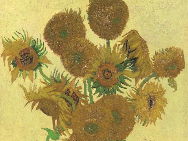 Vincent van Gogh (The Netherlands1853 – France 1890) Sunflowers1888, oil on canvas, 92.1 x 73 cm,The National Gallery, London,Bought Courtauld Fund, 1924,NG 3863