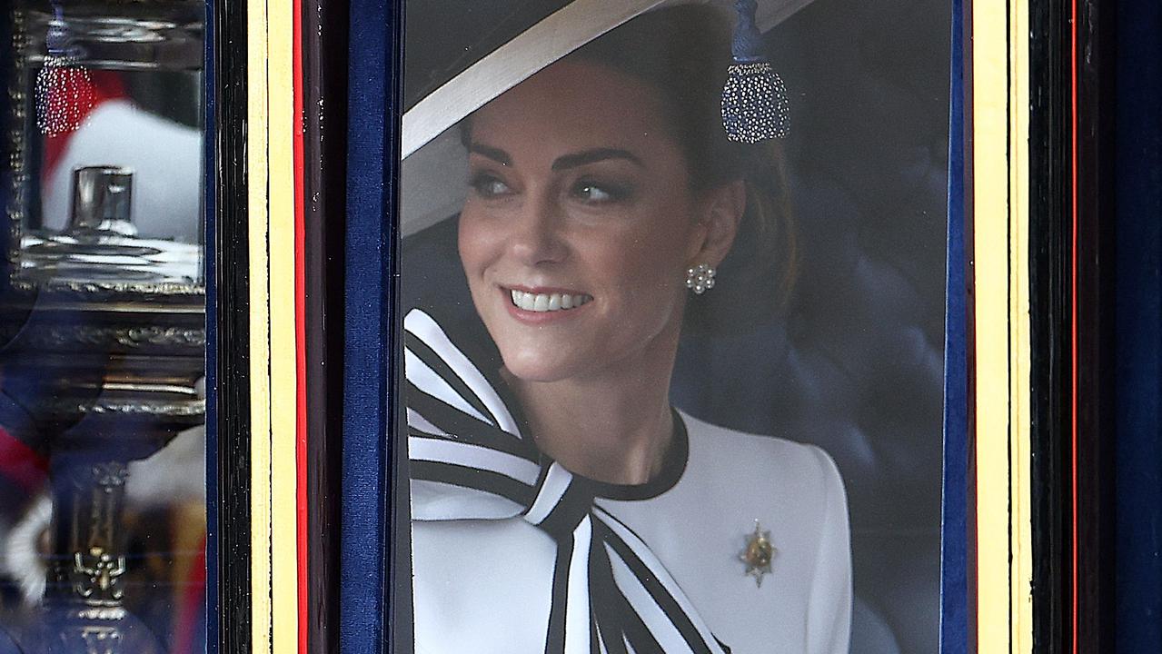 It was Kate’s first official engagement in more than six months. Picture: Henry Nicholls/AFP