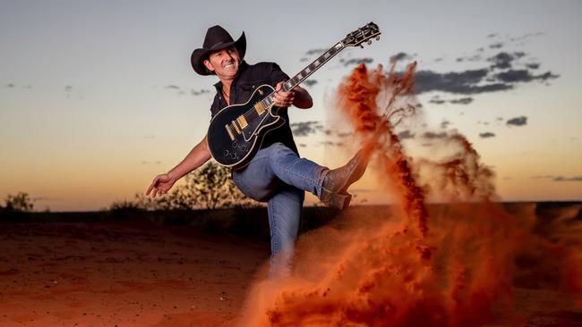 Lee Kernaghan performed at this year’s Gippsland Country Music Festival at Lardner Park.