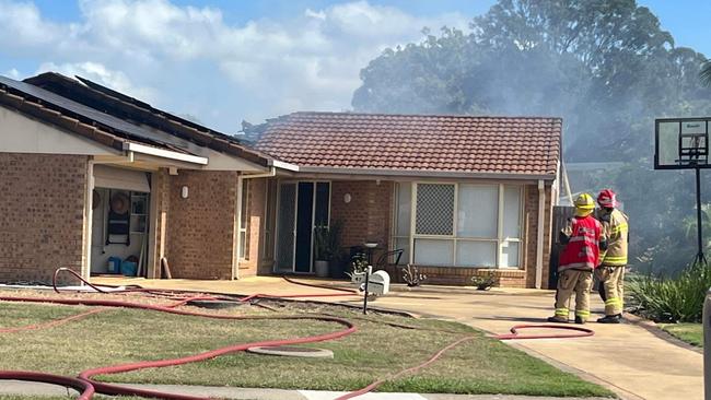 Family pet rescued as fire guts Torquay home