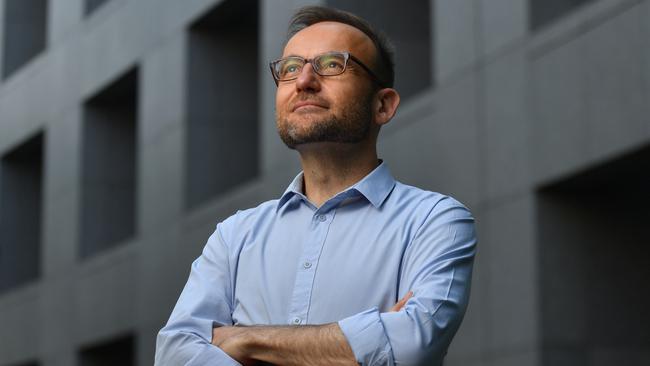 New Greens leader Adam Bandt. Picture: AAP