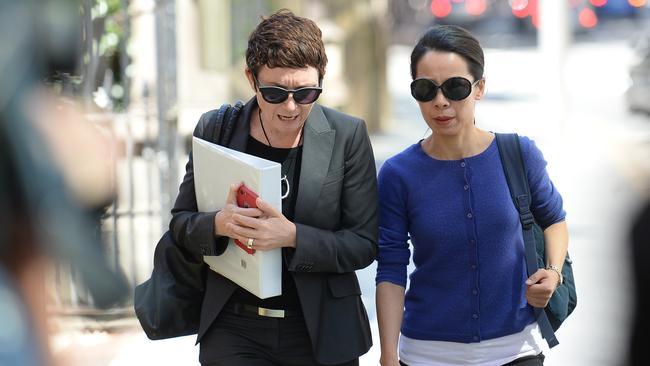 Kathy Lin arrives at court. Picture: Jeremy Piper