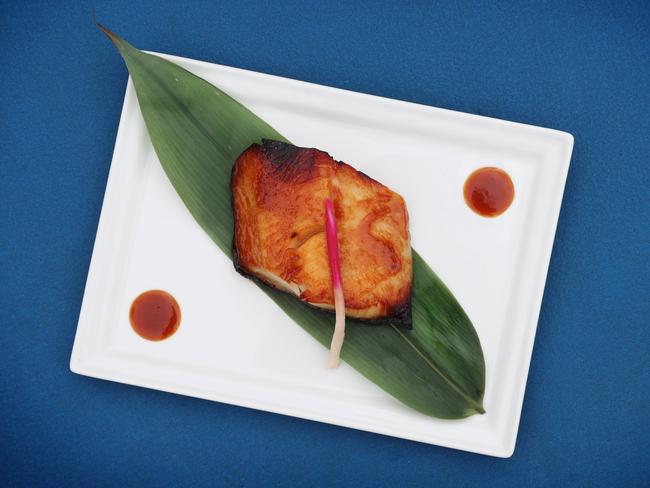 Black cod saikyo miso at Nobu. Picture: Rebecca Michael