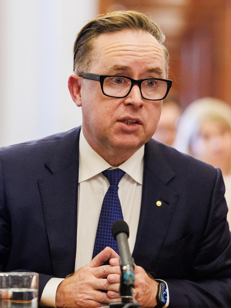 Former Qantas CEO Alan Joyce. Picture NCA NewsWire / Aaron Francis