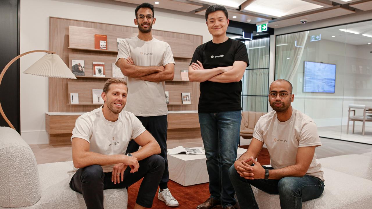 Everlab chief executive Marc Hermann, chief product officer Anshul Jain, chief medical officer Dr Steven Lu and chief operations officer Sam Kothari.