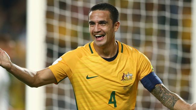 Socceroos striker Tim Cahill is headed for the A-League.