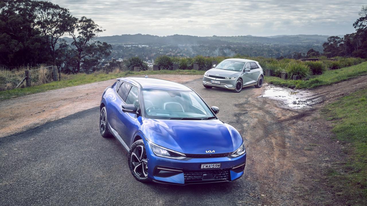 Kia’s EV6 is sharper to drive than the Hyundai Ioniq 5.