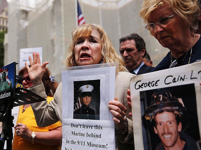 Sally Regenhard, who lost her son on 9/11, wants responders and survivors to be welcomed to this year’s memorial. Picture: Spencer Platt/Getty Images