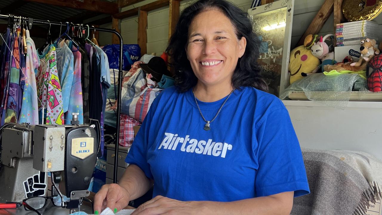 Seamstress Faith Hibberd, an Airtasker’s NSW award winner, works from home and does her tax herself.