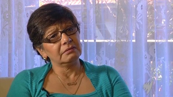 Adriana Rivas speaks with SBS News in 2014. Picture: SBS News