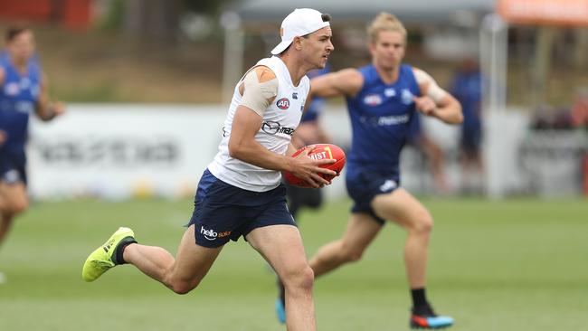 Can Luke Davies-Uniacke be the Roos’ breakout player for 2020? Picture: Robert Cianflone/Getty Images