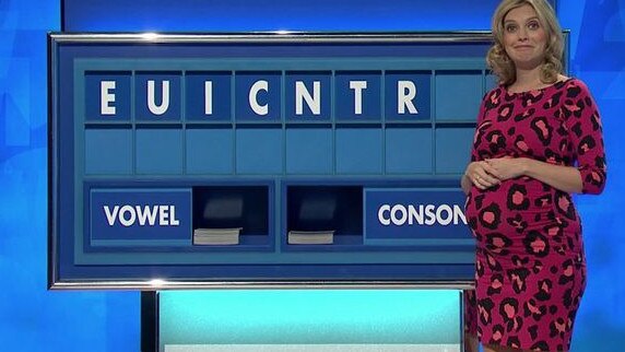 Rachel Riley stifled laughter on-air. Picture: Channel 4