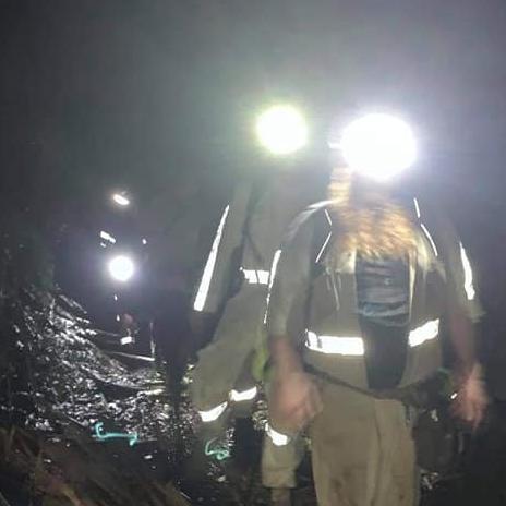 Tweed District Rescue Squad and other emergency services organisations rescued a man who was stranded on the closed Mount Warning/Wollumbin summit climb. Picture: Tweed District Rescue Squad