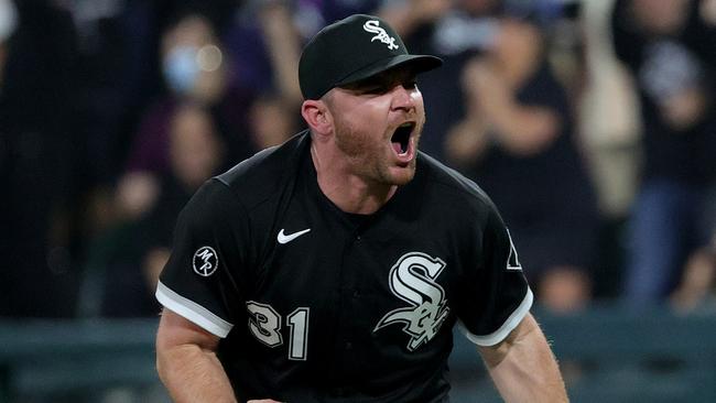 Hendriks made the move to the Chicago White Sox from the Oakland Athletics . Picture: Stacy Revere/Getty Images