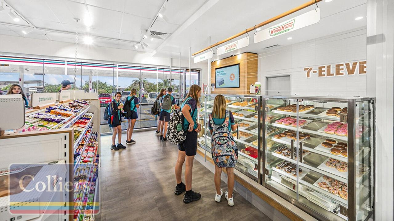 Inside the 7-Eleven service station at Bushland Beach. Picture: Colliers.