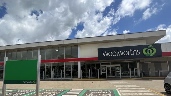 Woolworths Maryborough had to be repaired because of flood damage.