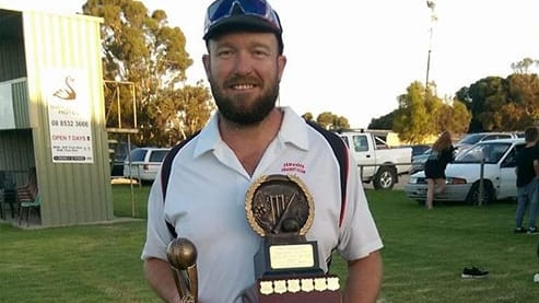 Daniel 'Happy' Gilmour is a beloved figure in the Murray Bridge cricket community.