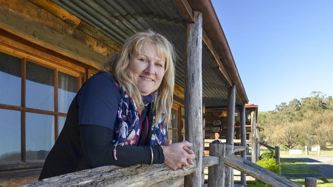 Dargo Hotel co-owner Helen Hall. Picture: Dannika Bonser