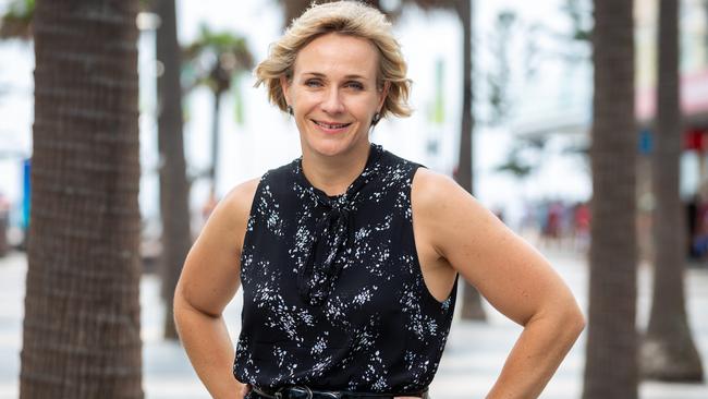 Zali Steggall has said it is time for change in Warringah. Picture: Jordan Shields