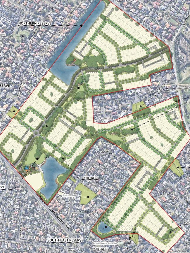 Dingley Village masterplan includes 823 houses.