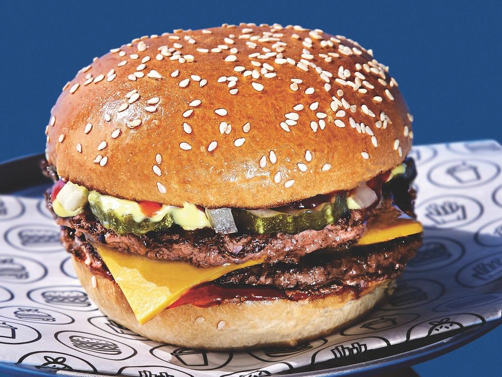 A double cheeseburger from Pattysmith's. Picture: Supplied