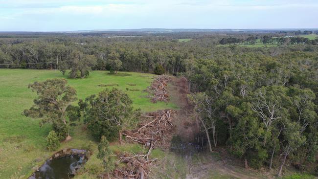 A Portland farmer has been fined more than $59,000 for illegal land clearing.