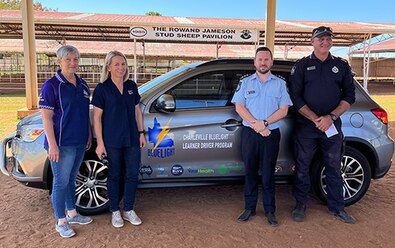 The Blue Light Association program is helping Charleville and Cunnamulla locals get their driver's  licence.