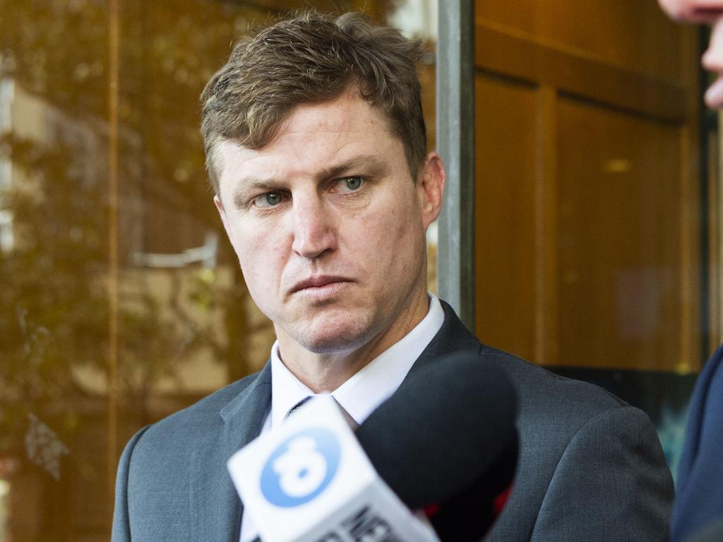 Embattled former NRL star Brett Finch will learn his fate next month. Picture: NewsWire / Monique Harmer