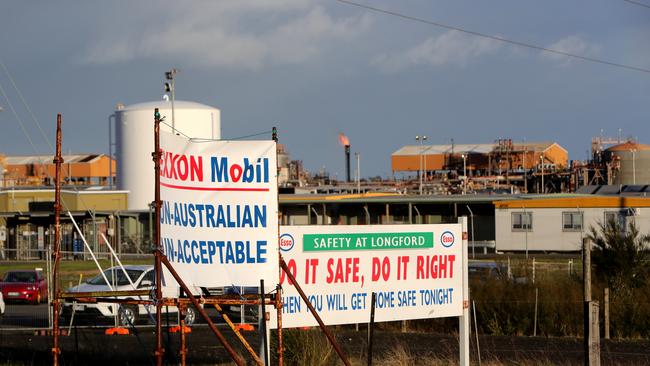 Exxon discovered the gas reserves in Gippsland. Picture; Stuart McEvoy.