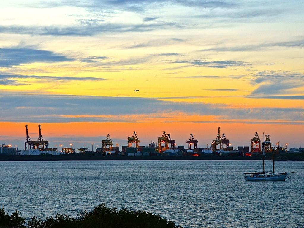 Port Botany in Sydney. Picture: Cindy Lowe