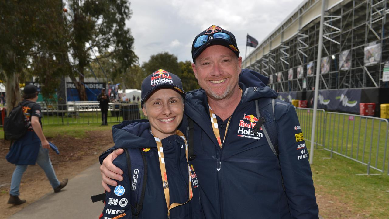 Fans at the Vailo Adelaide 500. Picture: Brenton Edwards