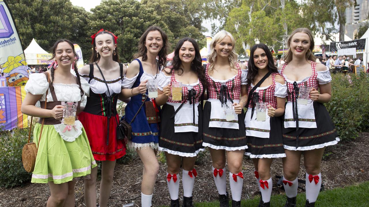 Oktoberfest in the Gardens. 5th October 2024. Picture: Brett Hartwig