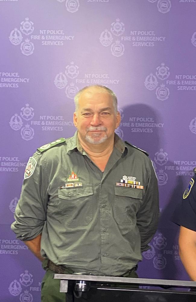 Bushfires NT chief fire control officer Tony Fuller.