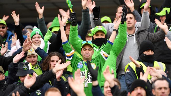 A big crowd at GIO Stadium could have been on hand for the Jersey Flegg grand final. Picture: Getty Images