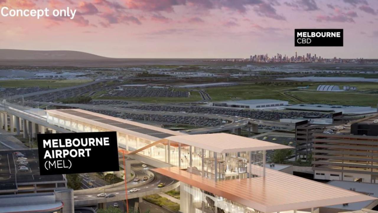 The government wants the station above ground. Source: BigBuild.vic.gov.au