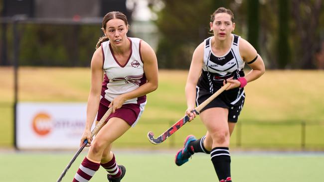 Grange Royals vs Adealide Uni at the Hockey SA Premier League in Gepps Cross on Sunday, March 28, 2021. Picture: Matt Loxton