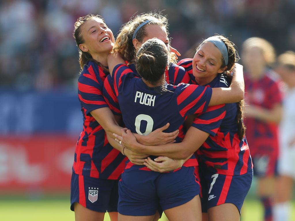 The USWNT are unbeaten in their last 64 matches at home. Picture: Omar Vega/Getty Images