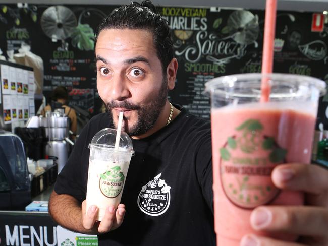 Tabet co-founded Charlie's Raw Squeeze in 2015 along with other health food businesses which were not subject to today’s proceedings. Picture: Ric Frearson