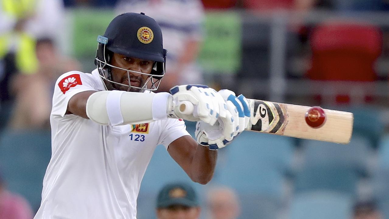 Sri Lanka Test cricket captain Dimuth Karunaratne has been arrested for drink driving after a car accident injured at least one person near the main hospital in Colombo, a police spokesman says. 