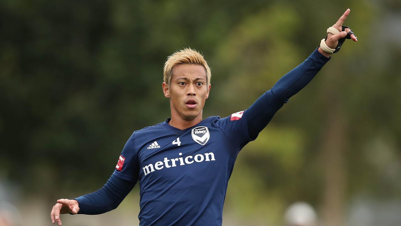 Keisuke Honda could return to Melbourne Victory’s starting line-up against Melbourne City.