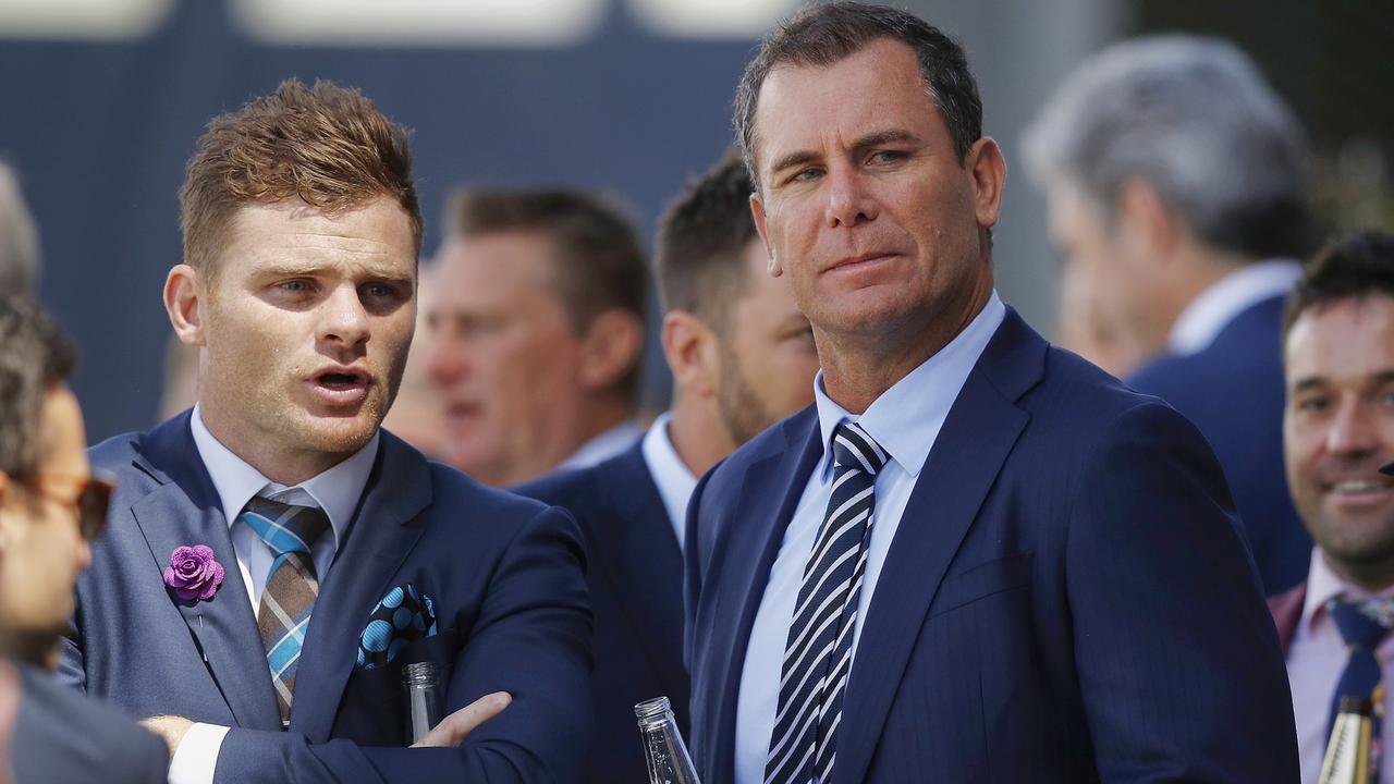 Wayne Carey at the Cox Plate. Photo by Daniel Pockett/Getty Images.