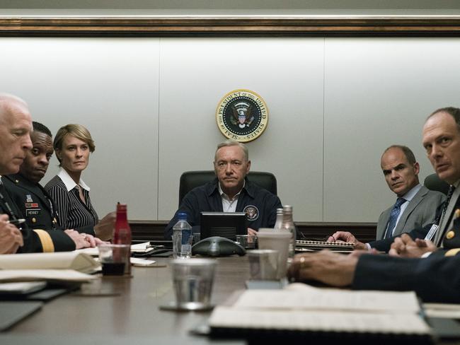 House Of Cards is one of Netflix’s Emmy-nominated hit series. Picture: David Giesbrecht