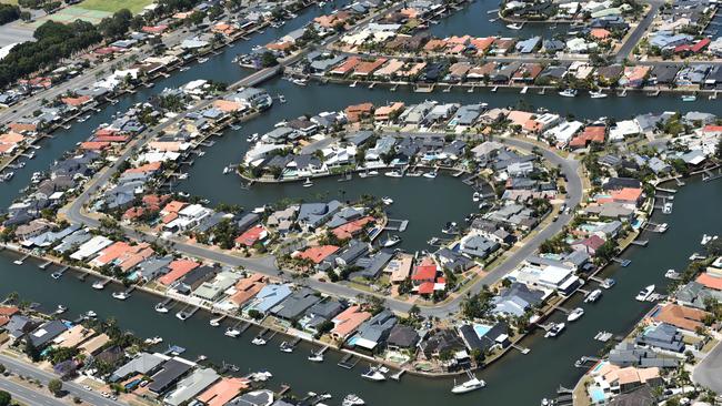 Aerial image of the Gold Coast. Picture: Nigel Hallett