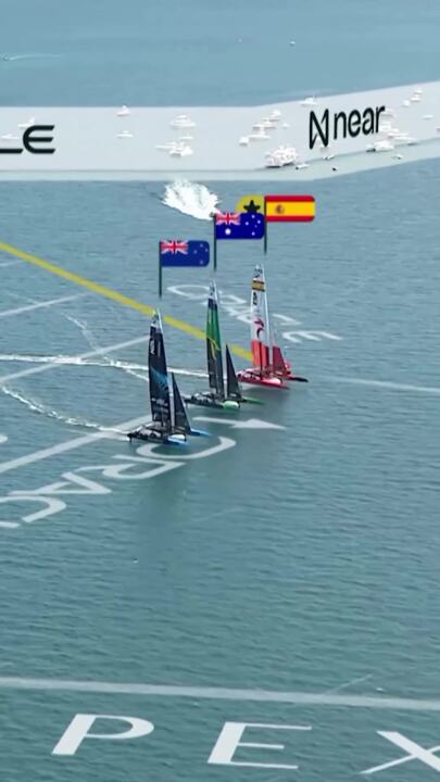 Spain nail start to blitz Aussies, Kiwis at SailGP Bermuda
