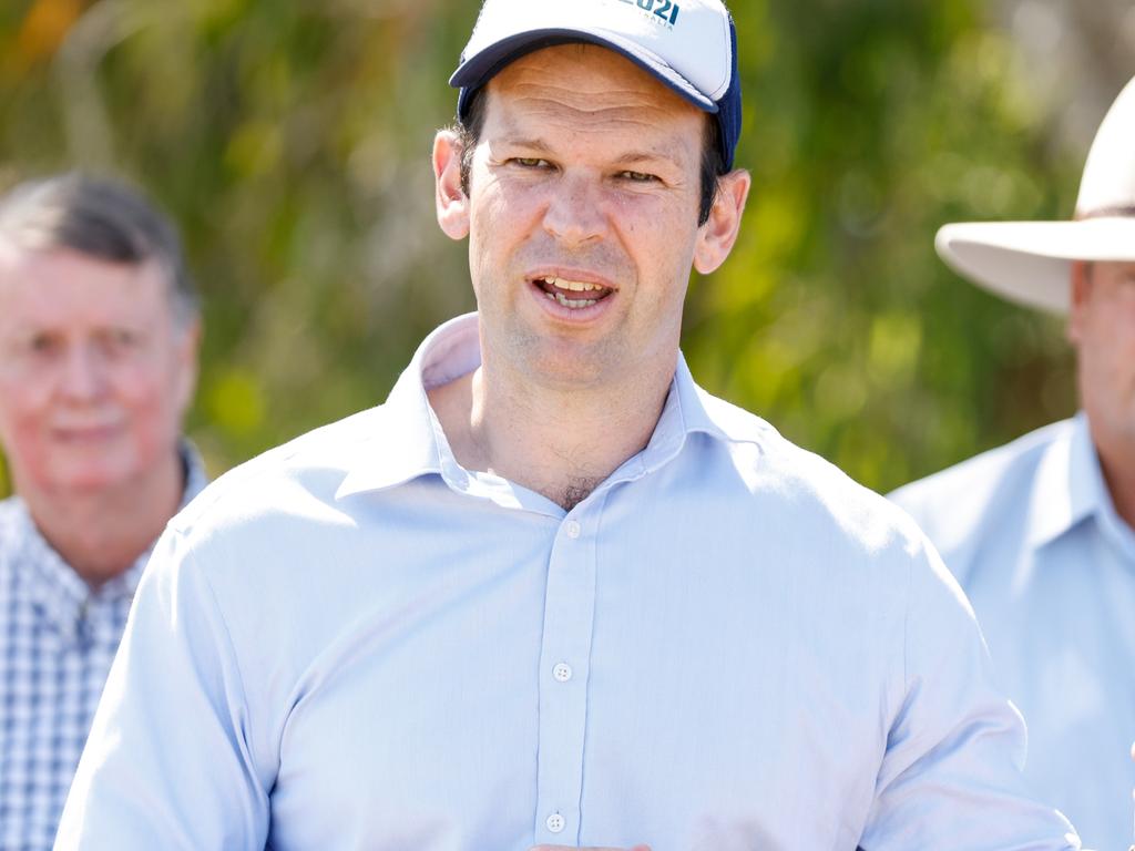 Senator Matt Canavan would not back down from his net zero ‘dead’ comment. Picture: Brad Hunter, Office of the Deputy Prime Minister