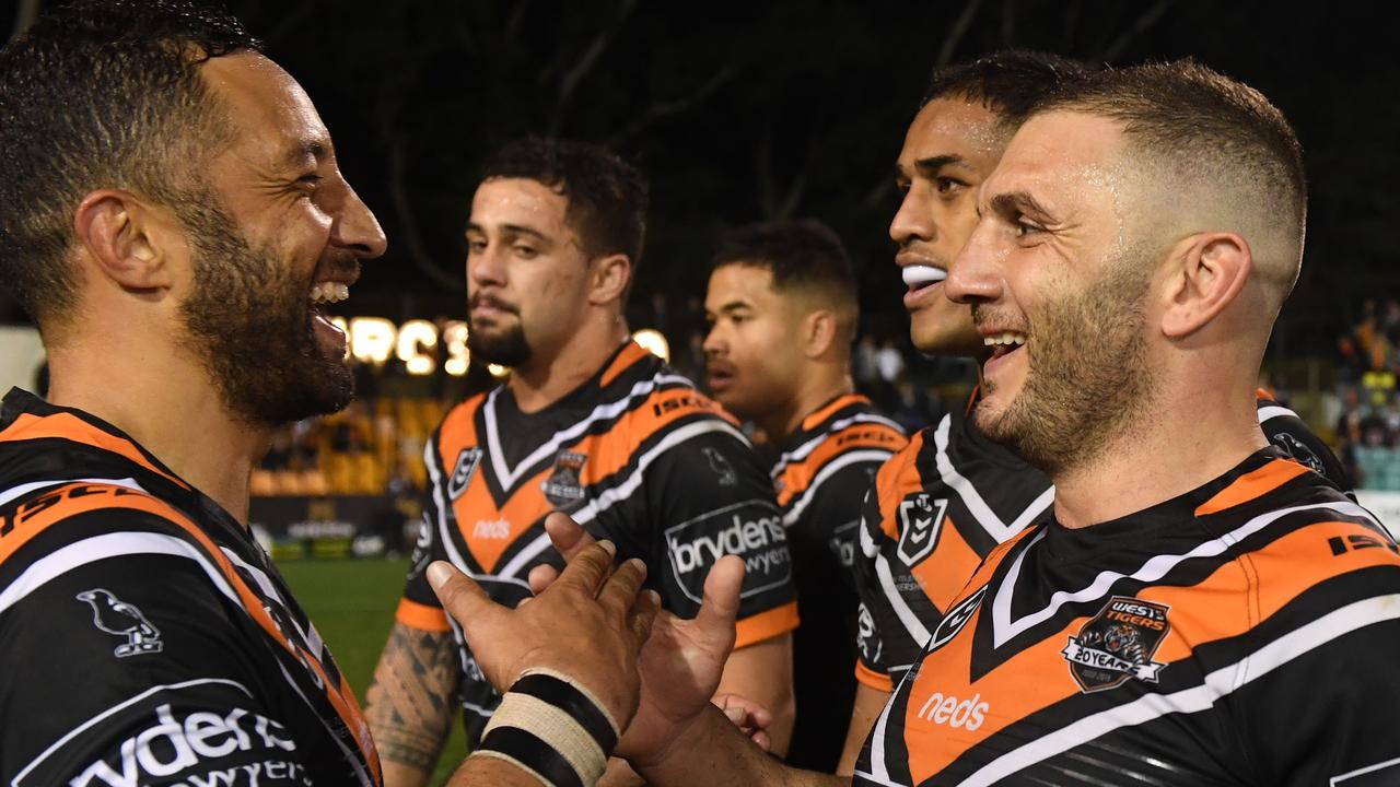 Wests Tigers 2022, Tigers' trio of Sheens, Marshall and Farah reunite to  rekindle 2005 magic