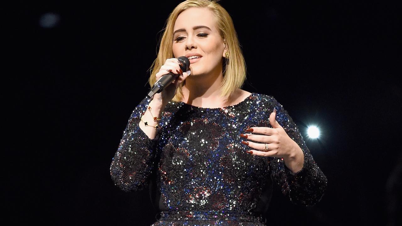 Adele has had several public disputes with her father during her time in the spotlight. Picture: Kevin Winter/Getty Images for BT PR