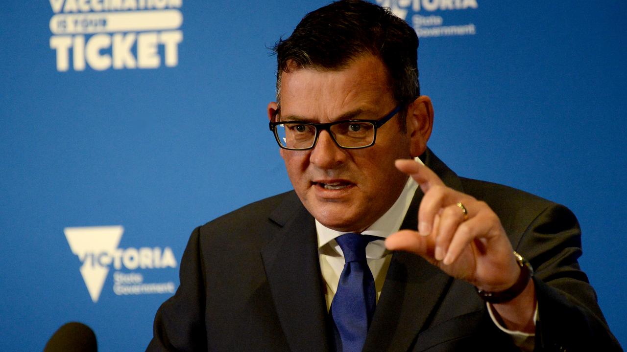 Victorian Premier Daniel Andrews blasted Crown’s conduct as “appalling”. Picture: NCA NewsWire/Andrew Henshaw